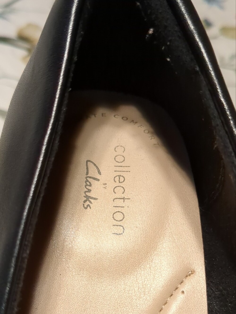 Clarks Black Women's High Heel Platform Pumps 8 - Picture 2 of 11